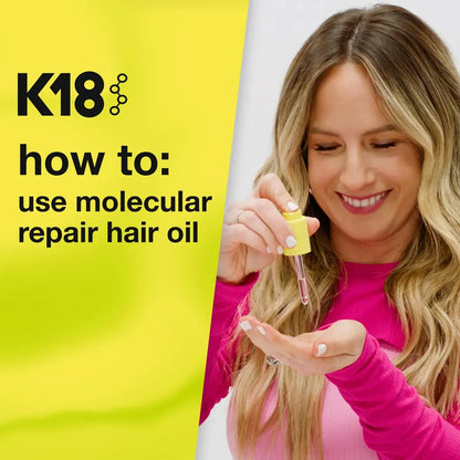 K18 Biomimetic Hairscience Mini Molecular Repair Hair Oil